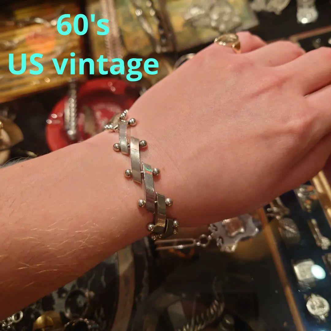 シルバー925 ブレスレット 60's US ヴィンテージ