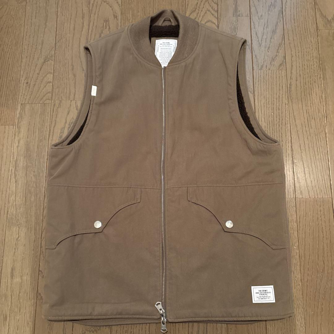 【THE CRIMIE】WILL MILITARY BOA VEST
