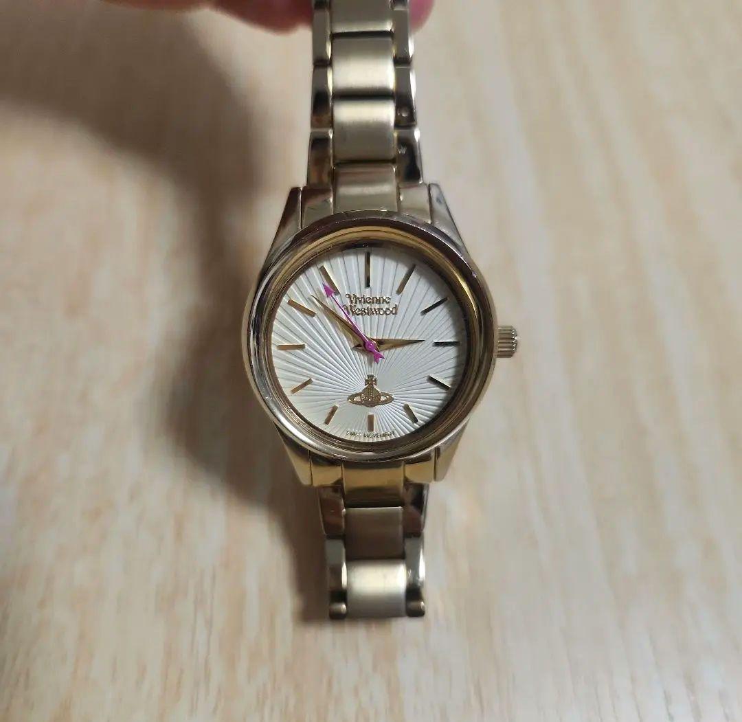 Vivienne Westwood 時計 ゴールド シルバー文字盤