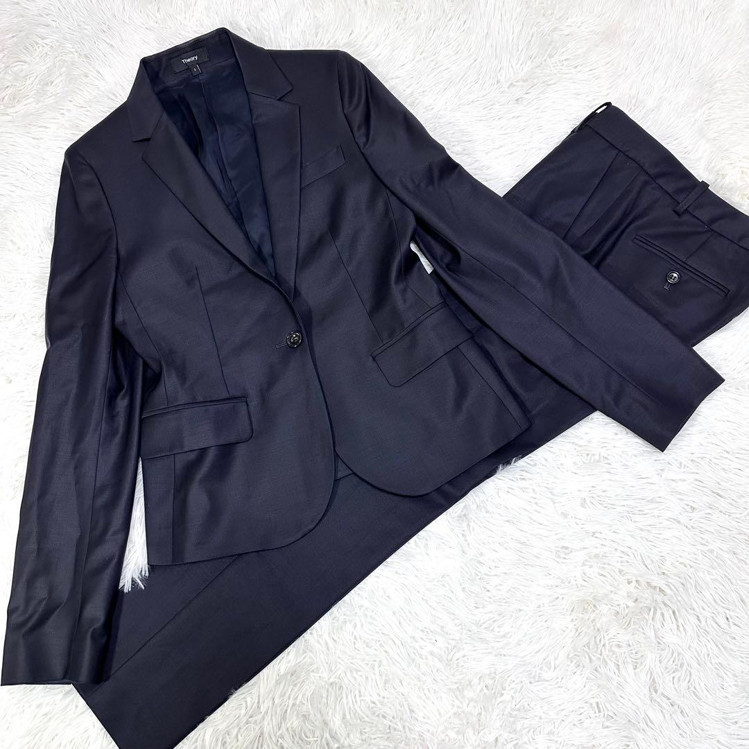 【美品✨】セオリー セットアップスーツ ブラック 2 GABE １B ビジネス