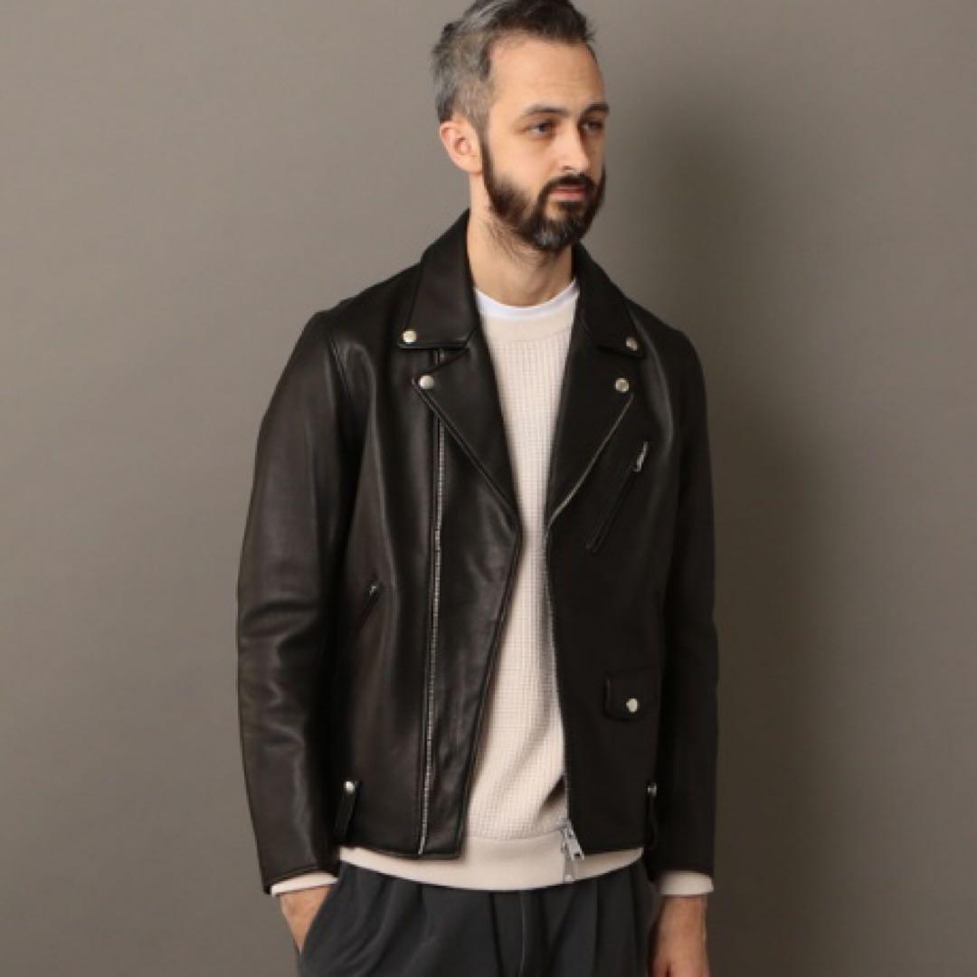 UNITED ARROWS シープ ダブルライダースジャケット - メルカリ