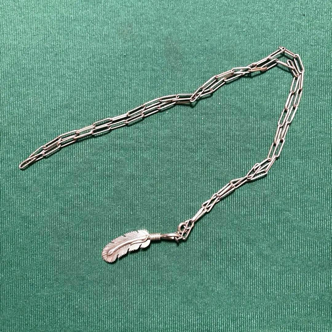 HARVEY MACE フェザートップネックレス STERLING刻印