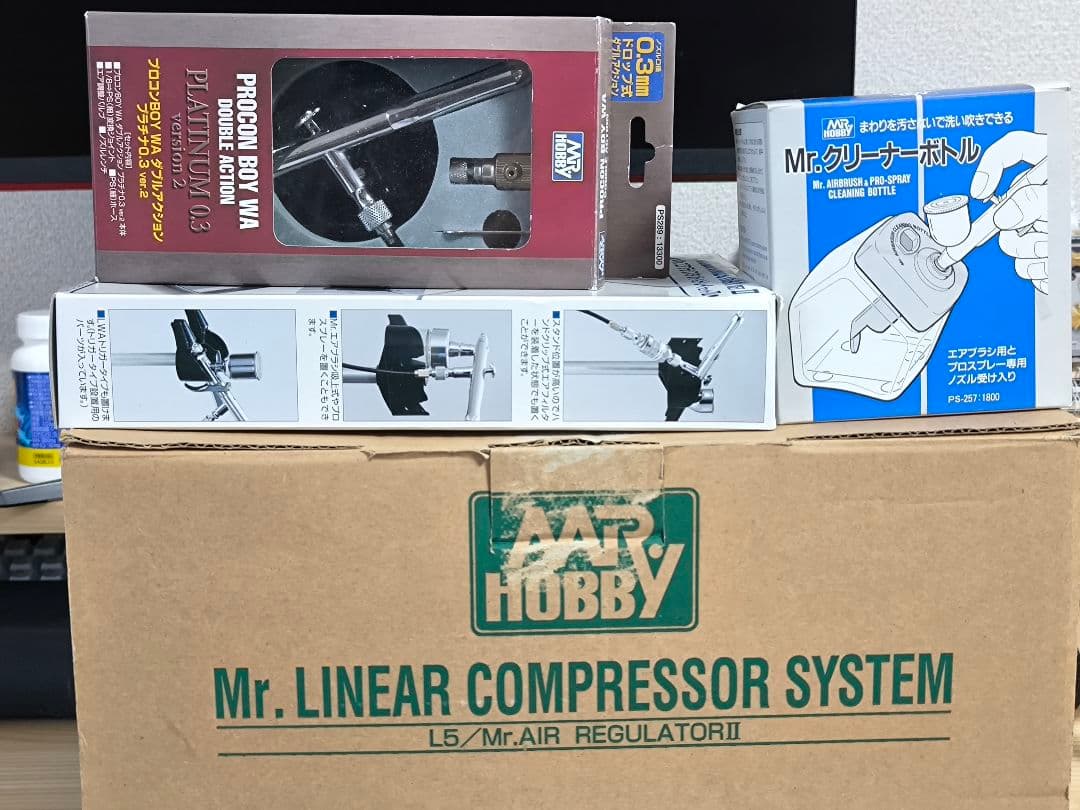 Mr. Hobby プラモデル塗装4点セット Amazon | GSIクレオス 水性ホビーカラー スターターセット 模型用塗料