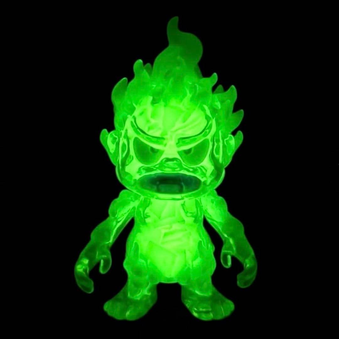 煙童 ソフビ 妖怪 sofubi 蓄光 抽選 インディーズソフビ - メルカリ