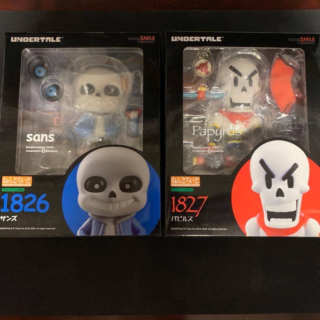 ぽ*み様 取置き可　UNDERTALE　ねんどろいど　サンズ　パピルス　セット