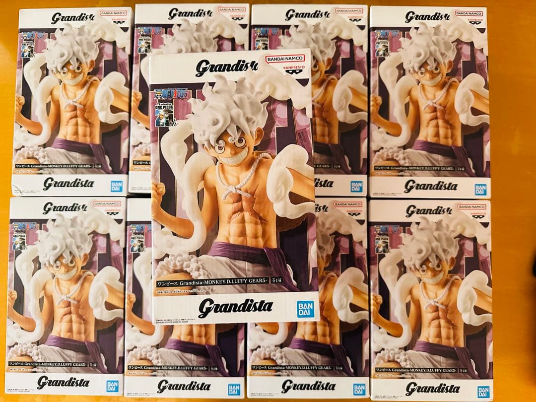 【9個セット】ワンピース フィギュア ルフィ ギア5