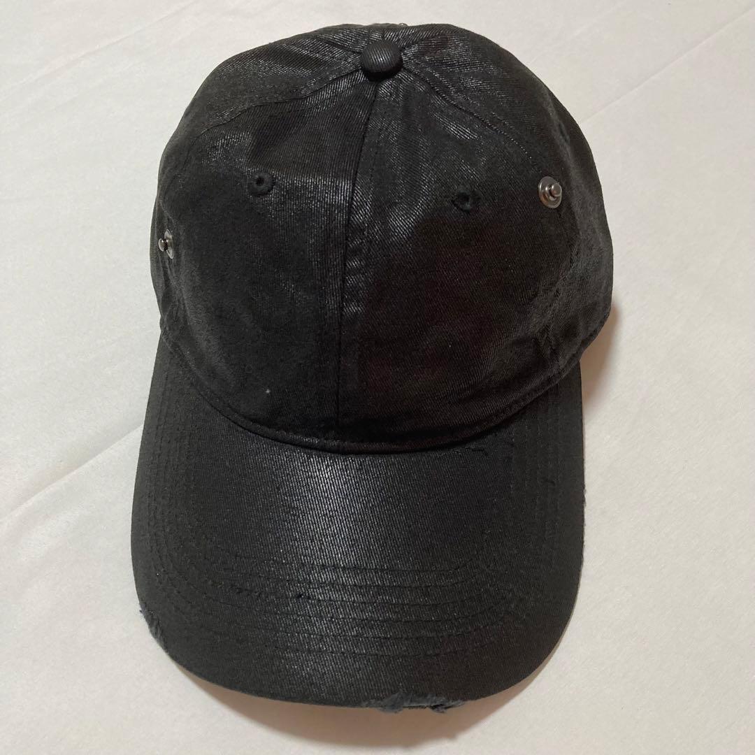 PIN シンプル ブラック キャップ