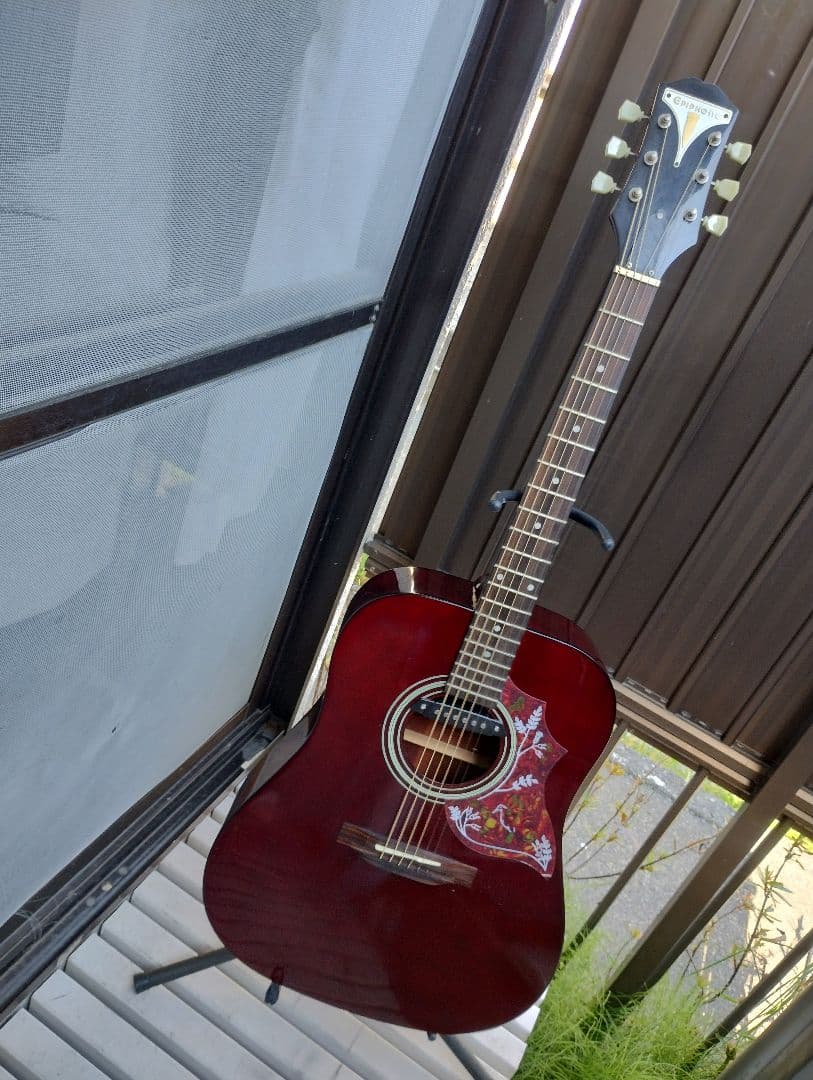 e*t様 超美品 Epiphone PRO-1 WR PU付きエレアコ