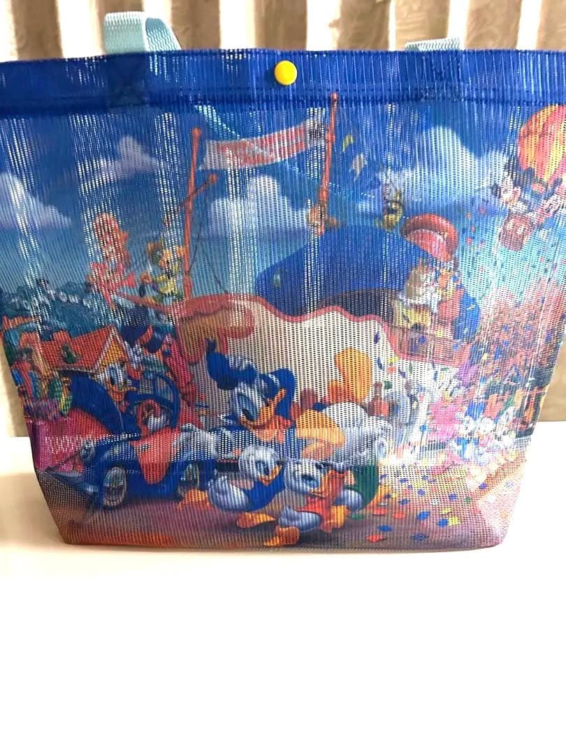 トゥーンタウン ドナルドダック メッシュ トートバッグ - メルカリ