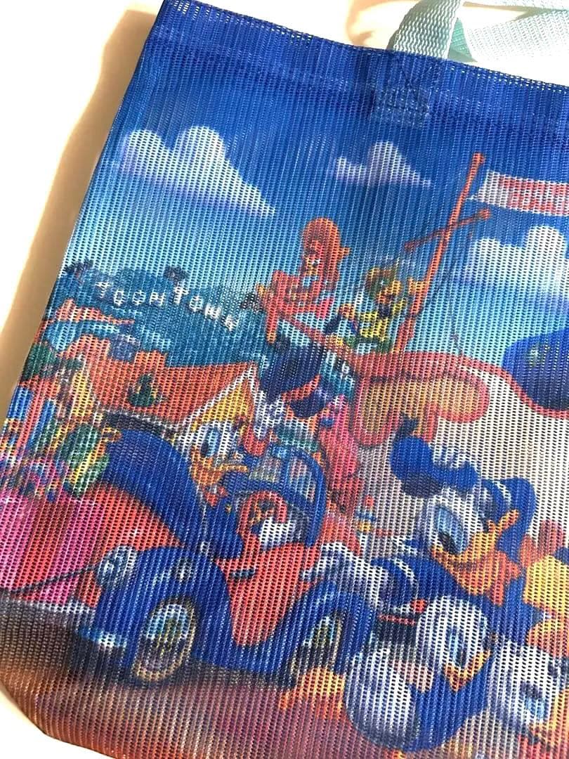 トゥーンタウン ドナルドダック メッシュ トートバッグ - メルカリ