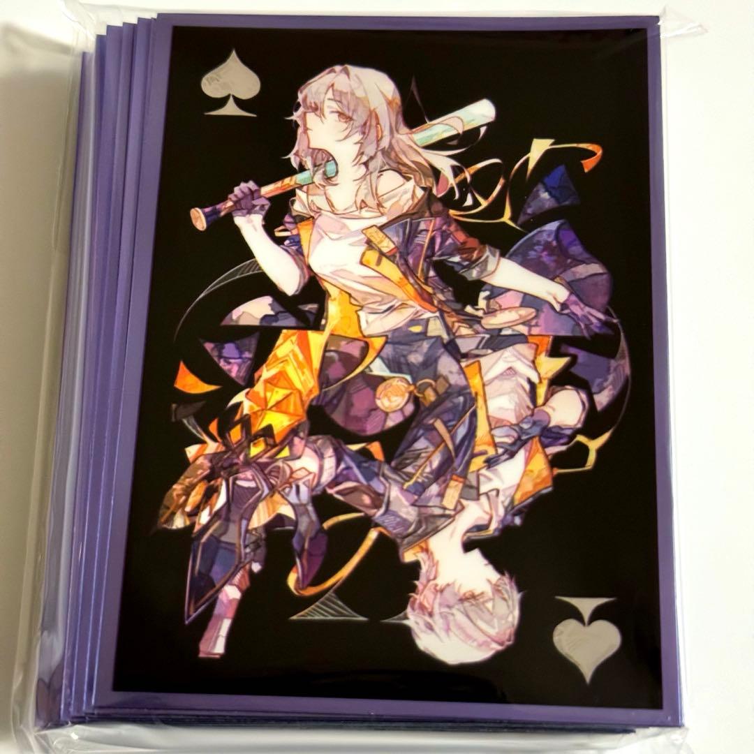 新品40枚 崩壊スターレイル 星・穹 トランプ柄 カードスリーブ スタレ