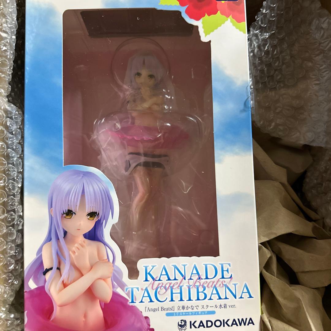 Angel Beats! 立華かなでフィギュアスクール水着ver 特典タペ付