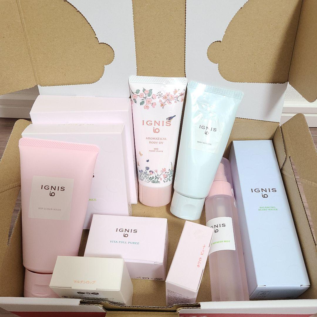 新品イグニスイオボディケア10点セット福袋　　化粧水　美容液オイルボディクリーム