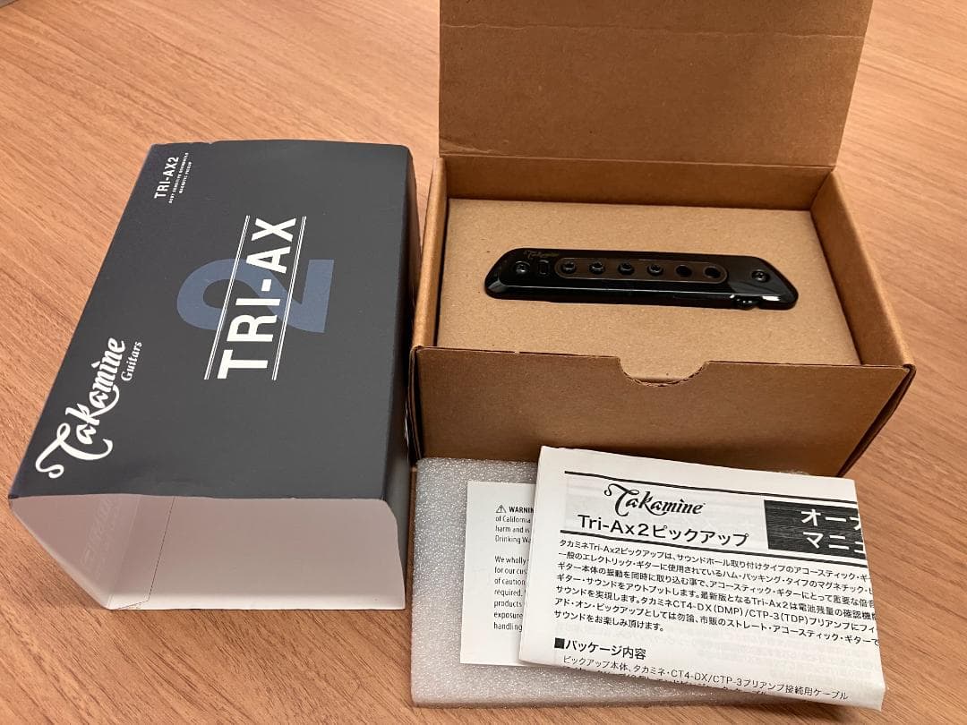 □TAKAMINE□Tri-Ax2□アコースティックギター用ピックアップ□ - メルカリ