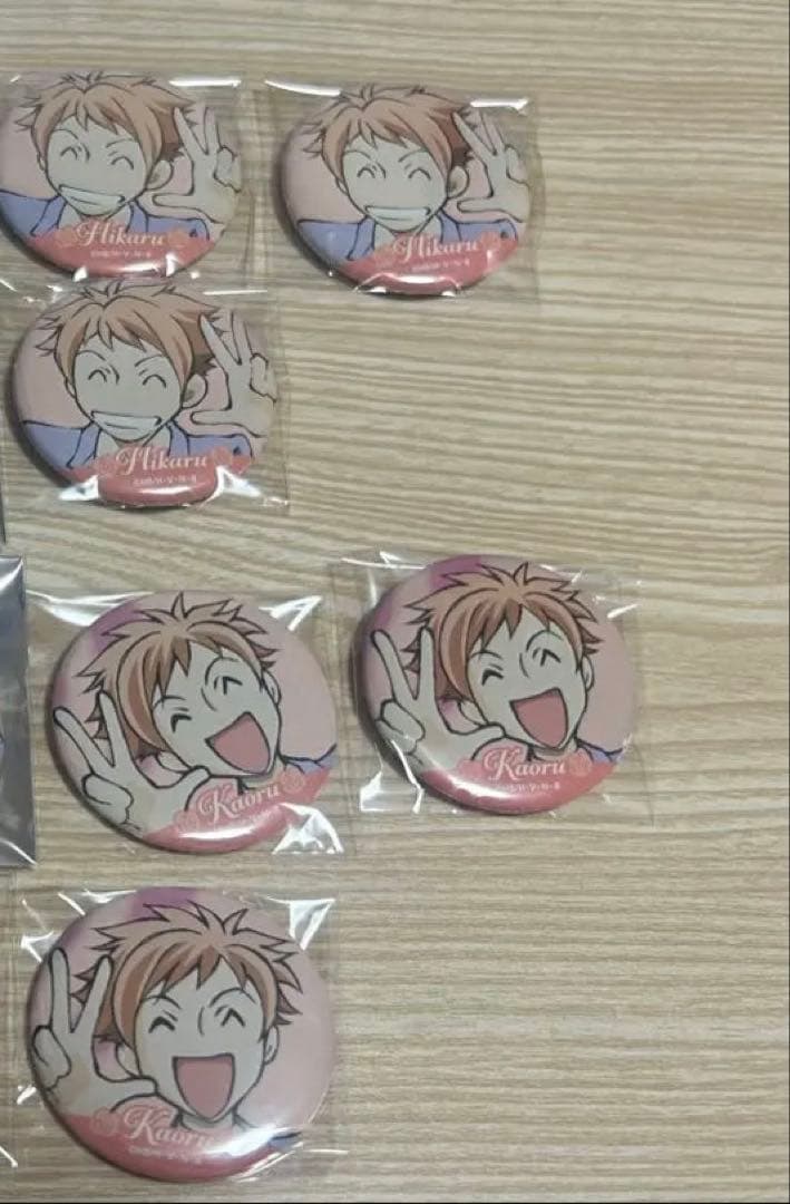 桜蘭高校ホスト部 常陸院 光 常陸院 馨 ツリビレ 缶バッジ - メルカリ