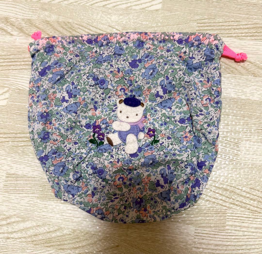 familiar ファミリア 宝塚店限定 リバティ バッグ 巾着 2点セット