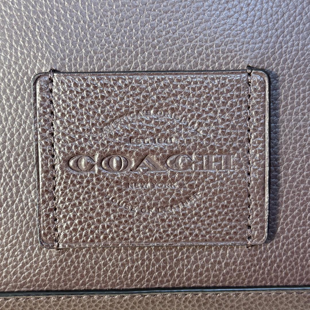 極美品】コーチ ハドソン メッセンジャー ダークブラウン 2WAY 30623