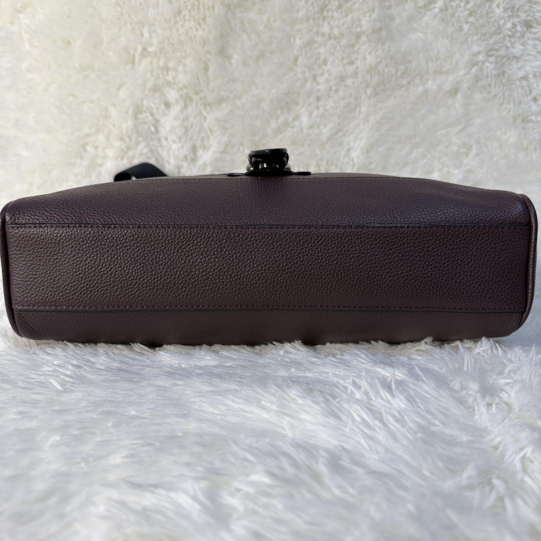 極美品】コーチ ハドソン メッセンジャー ダークブラウン 2WAY 30623