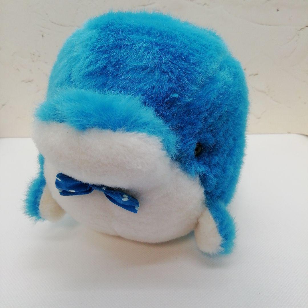 イルカのウエディングぬいぐるみタグ付き 水族館で購入 昭和当時品
