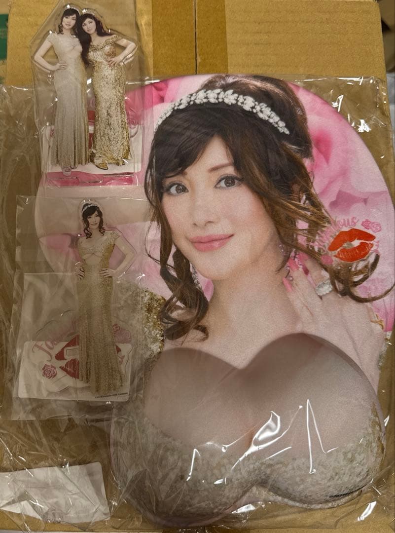 叶姉妹　叶美香　マウスパッド　アクリルスタンド　セット 叶姉妹がDMMオンクレに降臨！！撮り下ろし素材を使用した