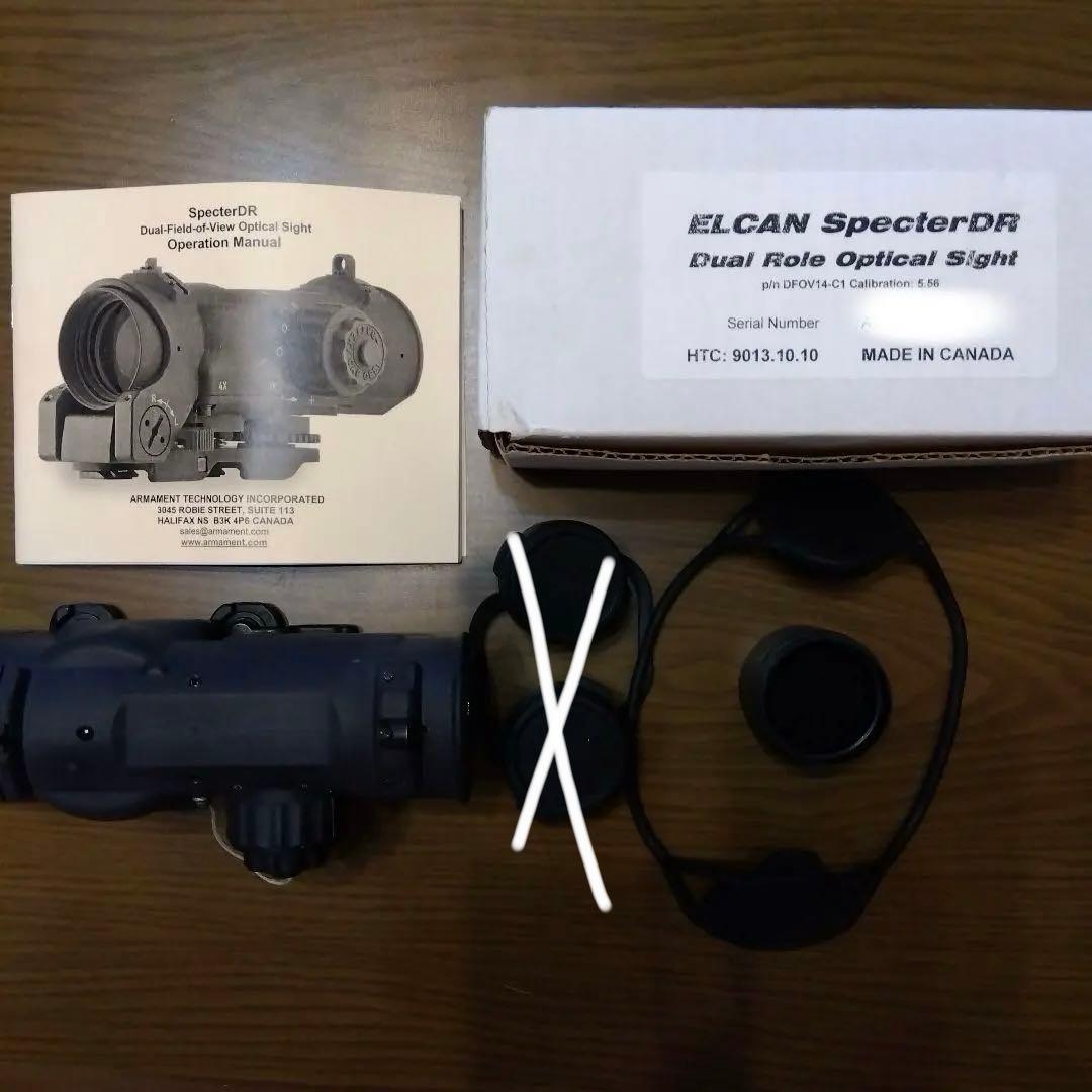 【実物】Elcan SpecterDR 1x/4 5.56