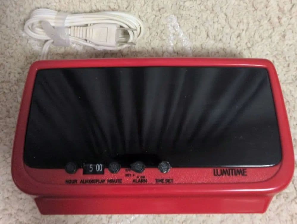 田村電気　ルミタイム　LUMITIME KT-10N　置き時計 Yahoo!オークション -「田村電機 ルミタイム」の落札相場・落札価格