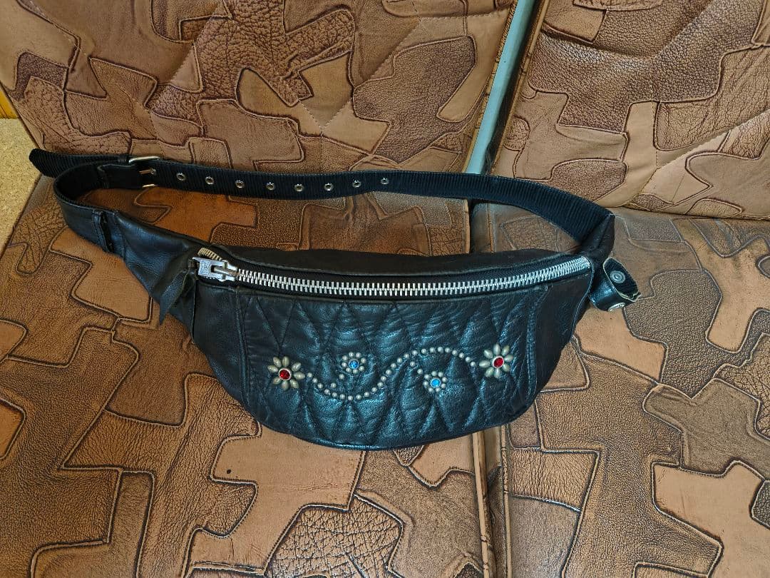 Schott ブラック ボディバッグ・ウエストポーチ