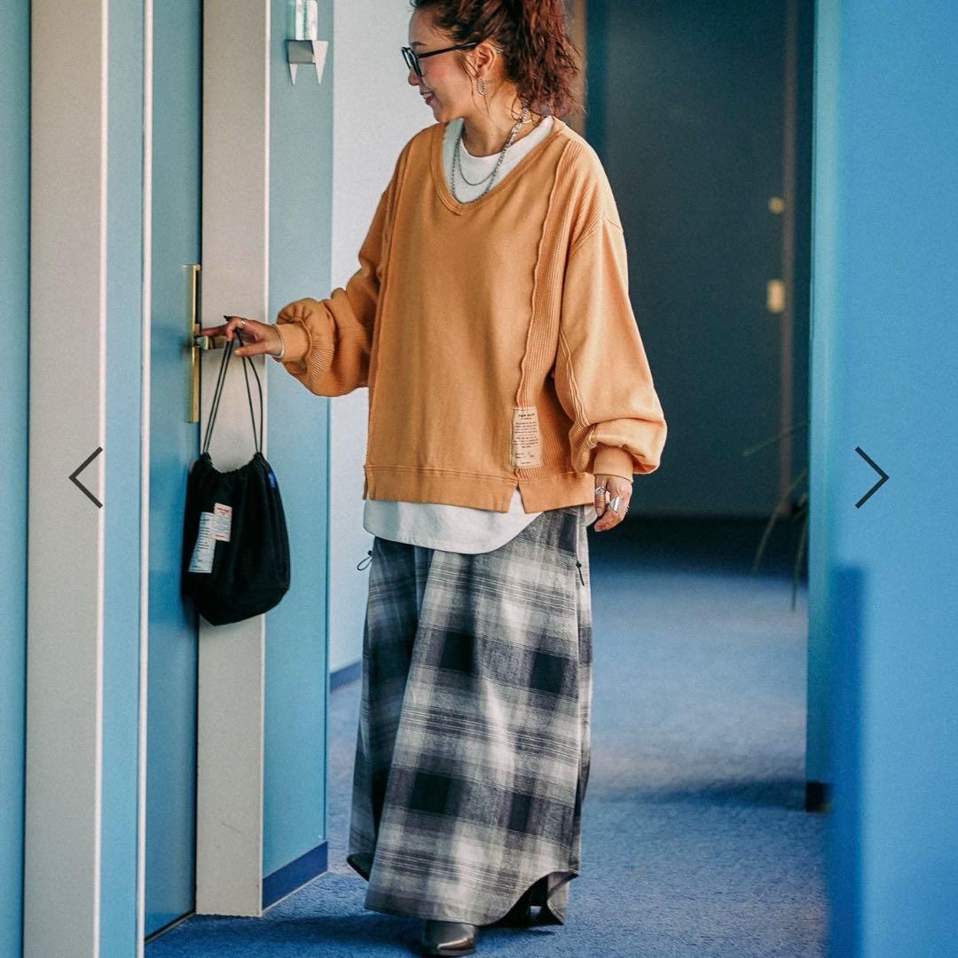 ニコアンド be with M Misayo WAYチェックスカートM - メルカリ