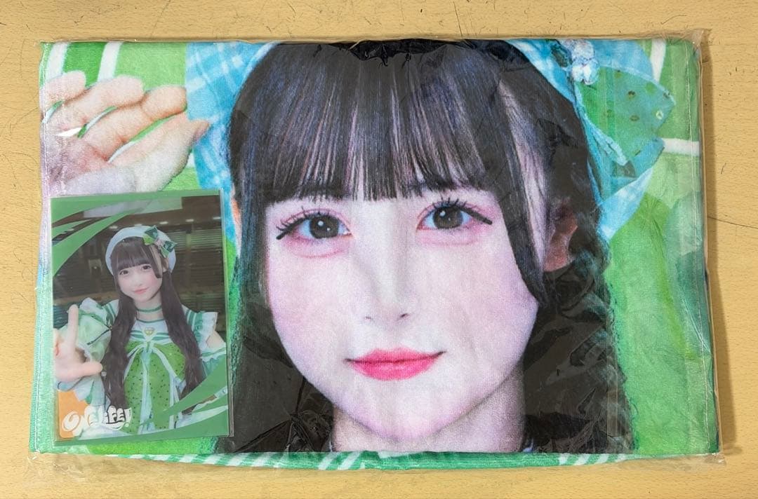 iLiFE! 若葉のあ ONELiFE!くじ 実写ビッグタオル クリアカード - メルカリ