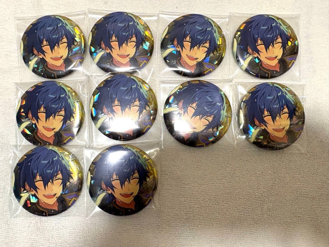 あんスタ　漣ジュン　缶バッジ　プロセカコラボ