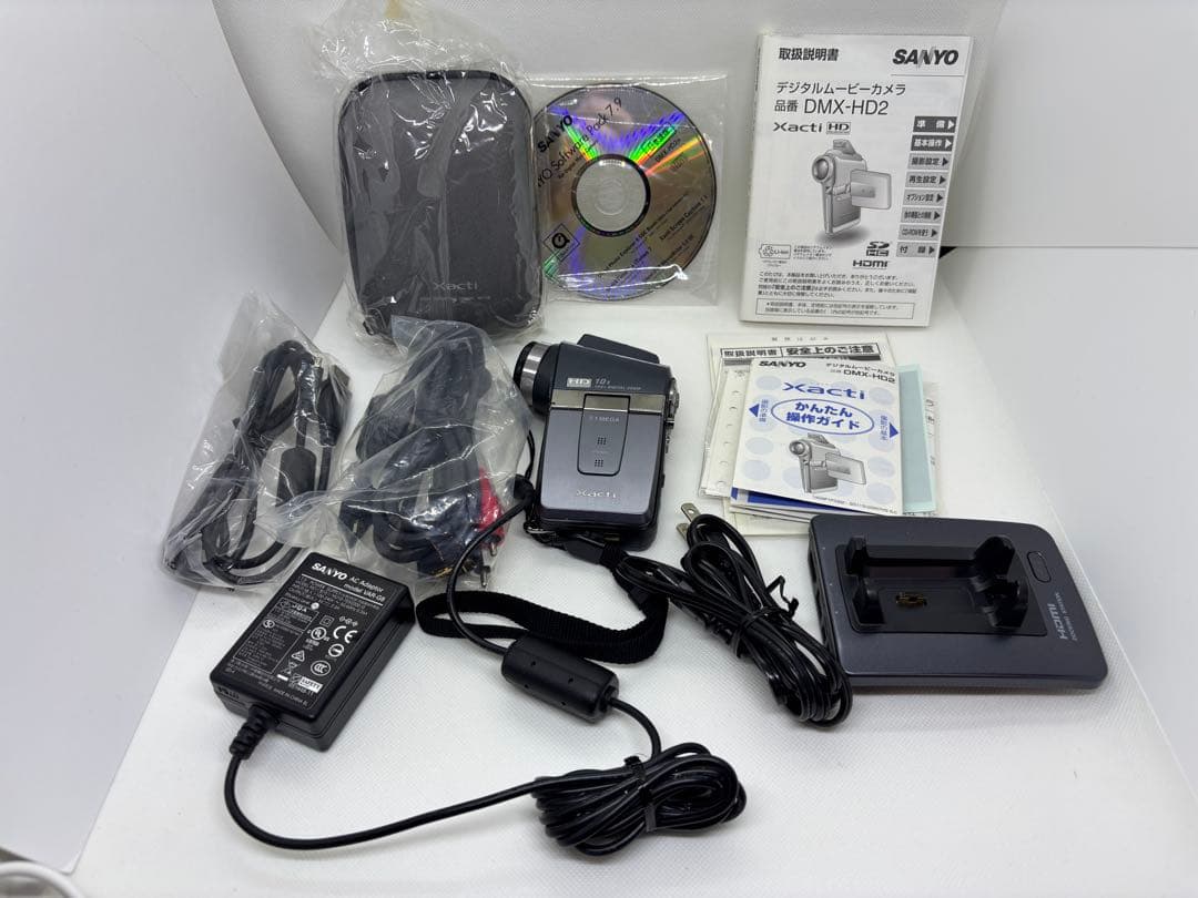SANYO Xacti DMX-HD2 付属品多数 ザクティ　完動品