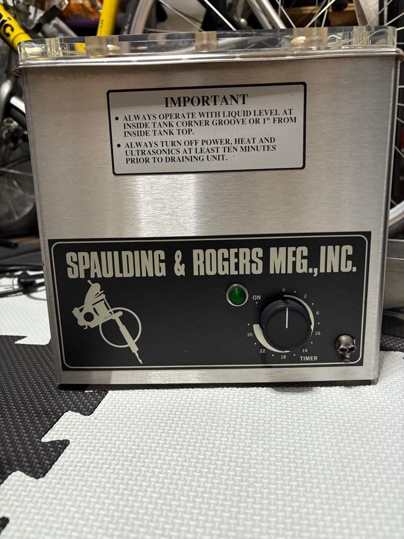 メガネ・老眼鏡 SPAULDING & ROGERS ultrasonic cleaner