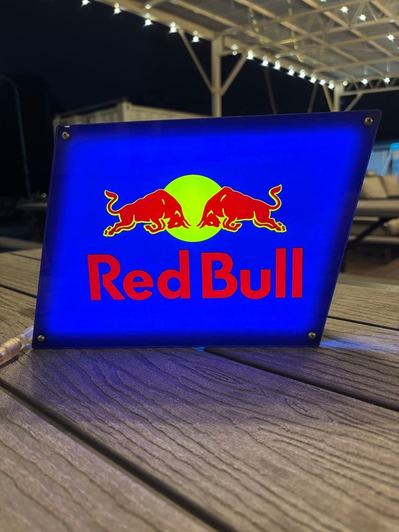 レッドブル　ネオンサイン　RedBull レッドブル ネオン ネオンサイン 新品未使用 - メルカリ