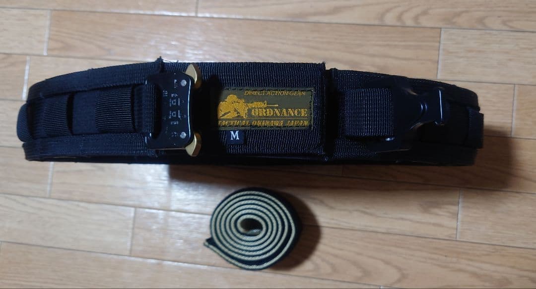 個人装備 ORDNANCE PISTOL BELT Size M BLACK