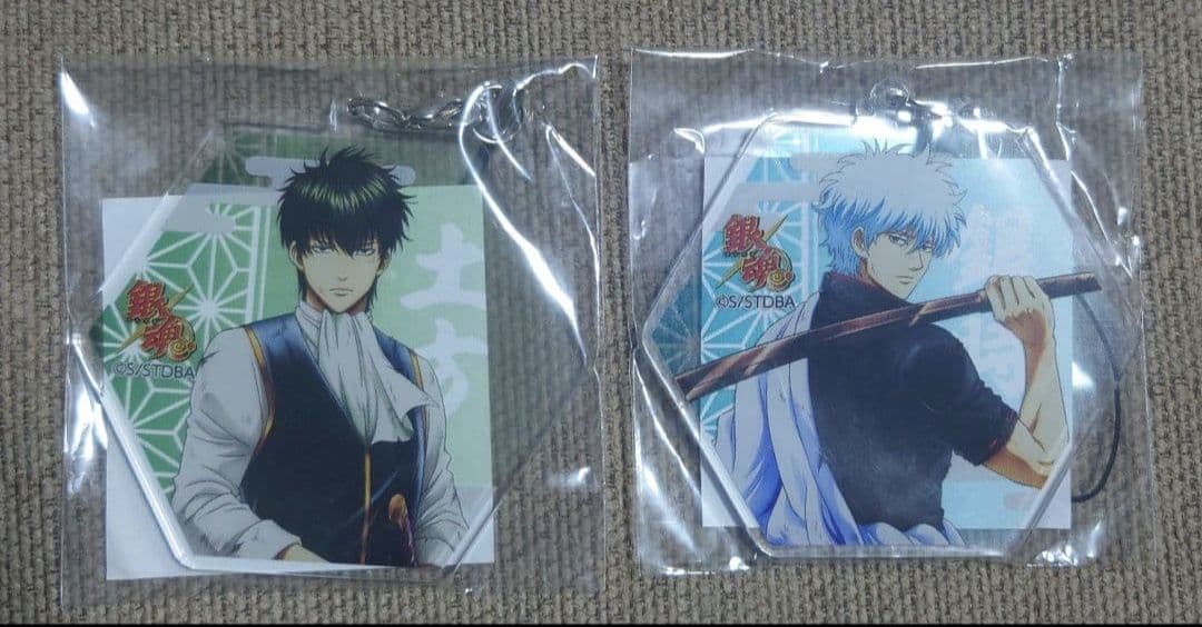 銀魂 キャラポップストア 銀時 土方 アクリルストラップ