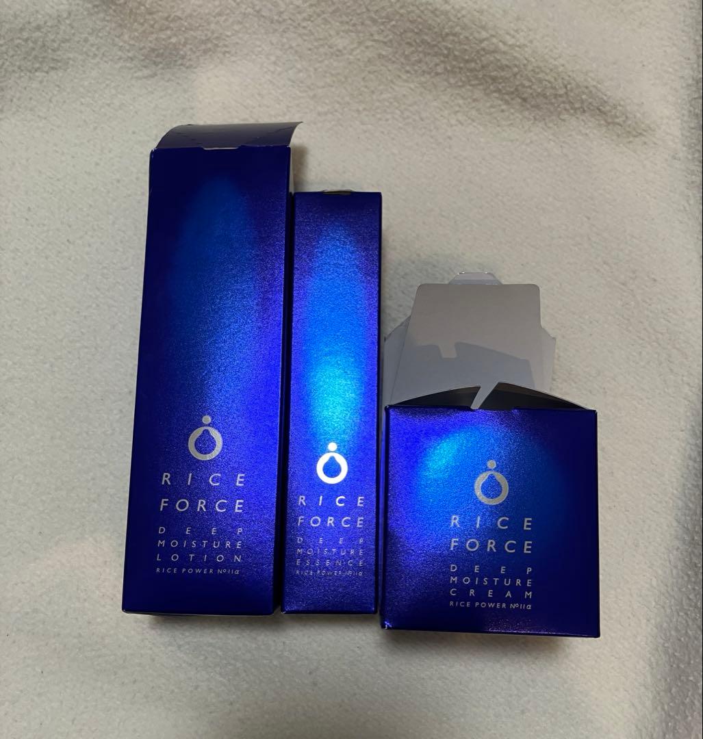 〔未使用〕ライスフォース　ディープモイスチュアセット