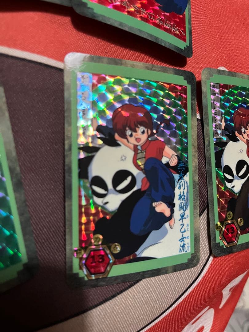 超激レア! キラシャンプー含 カードダス20 らんま1/2 格闘編パート1