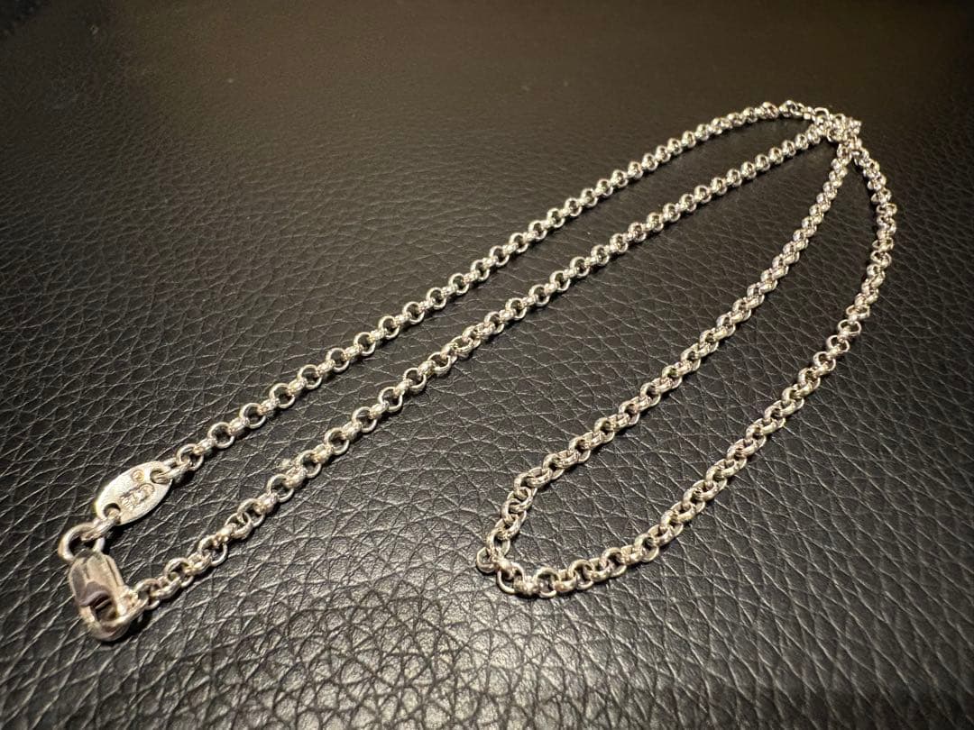 クロムハーツロールチェーン18インチ