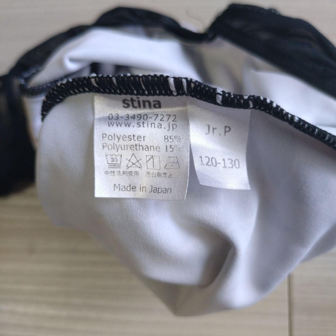 美品 stina スティナ レオタード Jr.P 120-130 - メルカリ