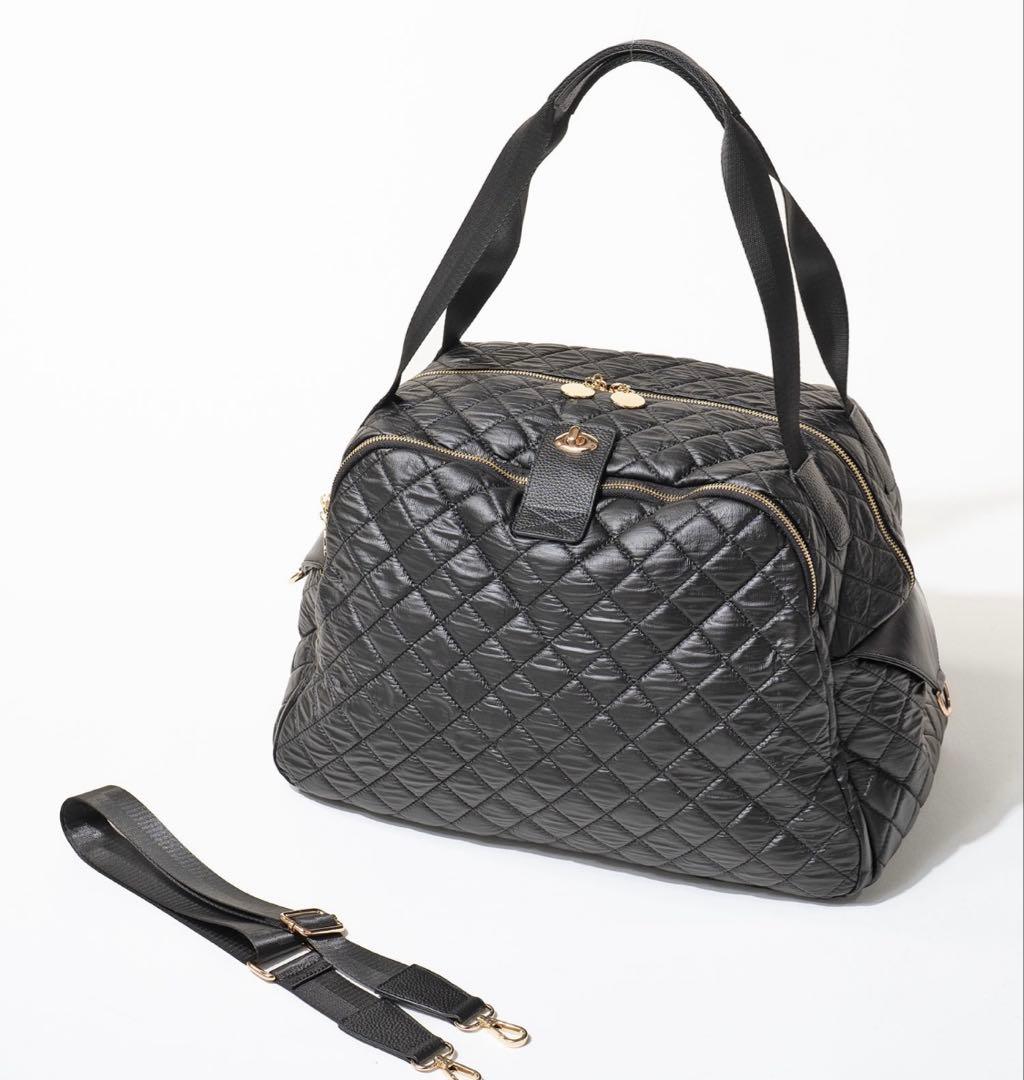 HAYNI ロシェ　キルティングボストンバッグL