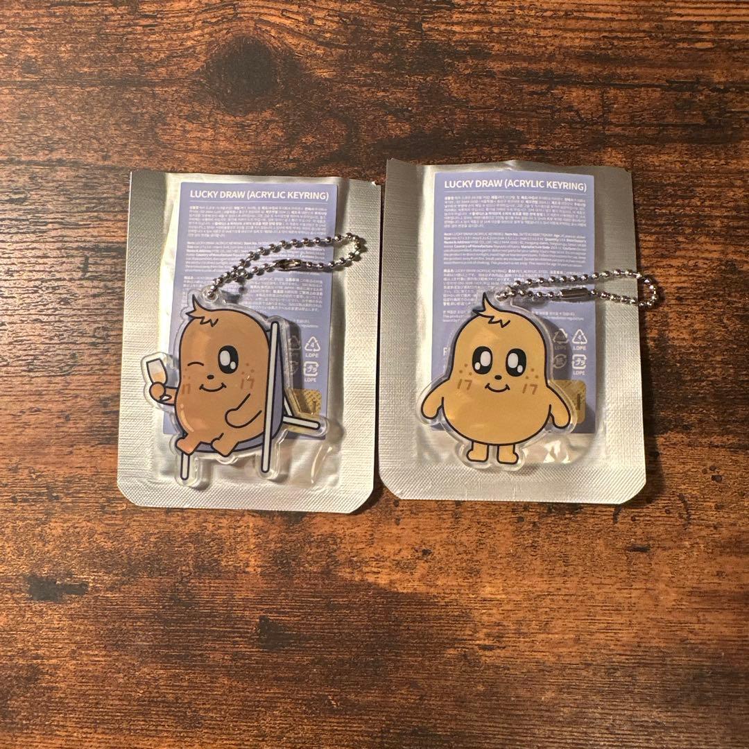 SEVENTEEN セブチ ミニティーン ミンギュ キムジャ キーホルダー