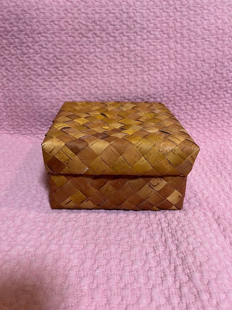 白樺　蓋付き箱　新品未使用 ののじ ステンレスランチボックス レクタングル 950ml 木蓋 NONOJI