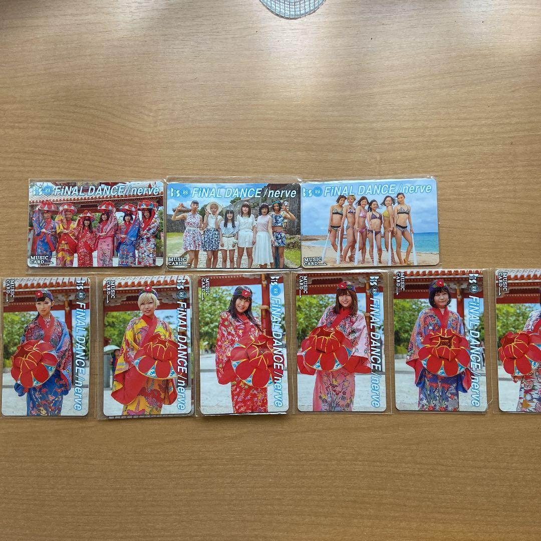 BiS FiNAL DANCE/nerve MUSICCARD 未使用全種類