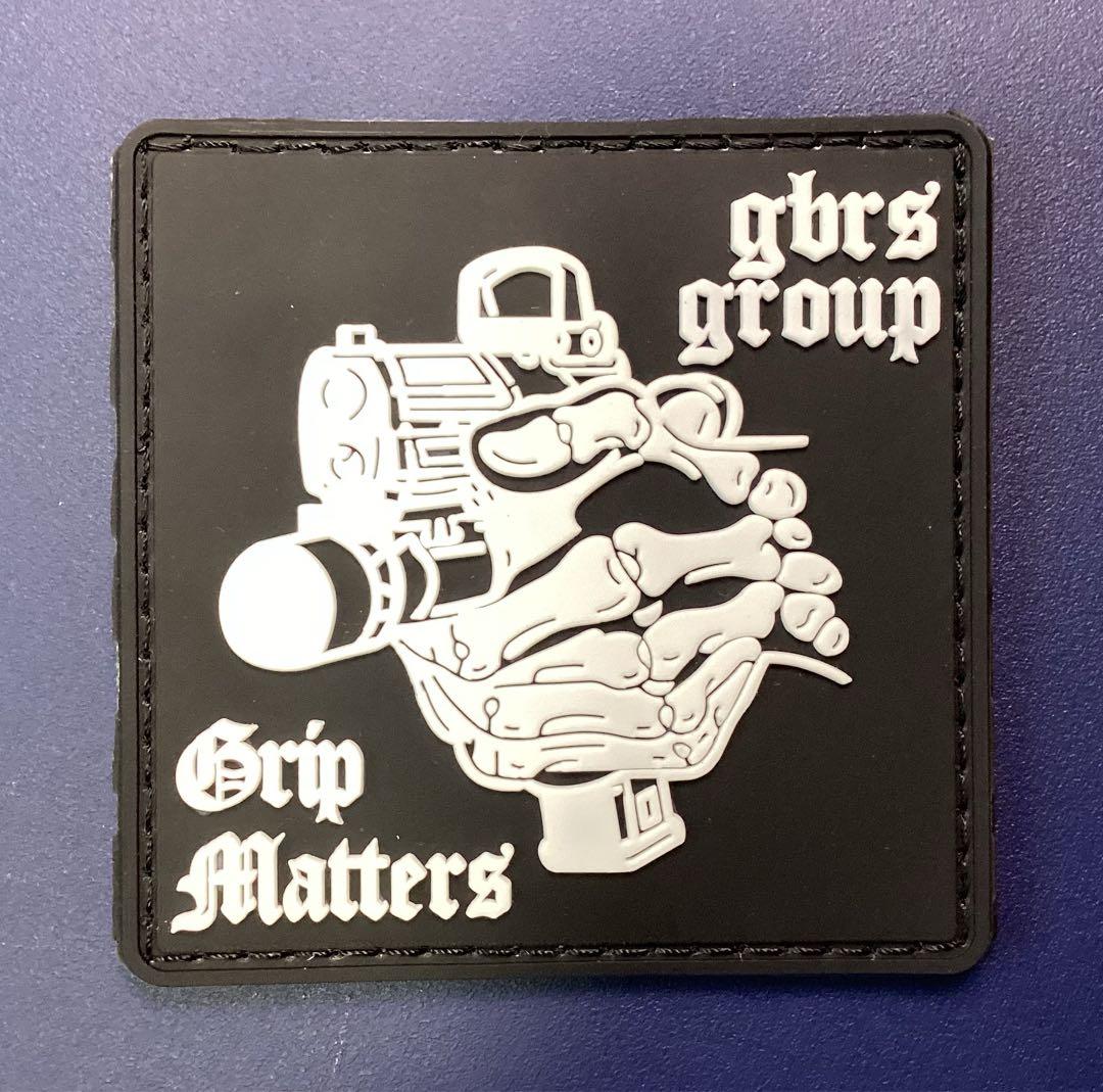 GBRS Group ガンマスター 蛍光ラバーパッチ ワッペン ベルクロ - メルカリ