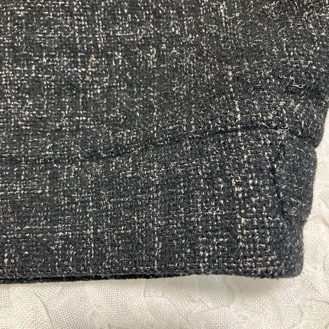 Y's for men【初期タグ】ブルゾン ツイード ジップ 黒 - メルカリ