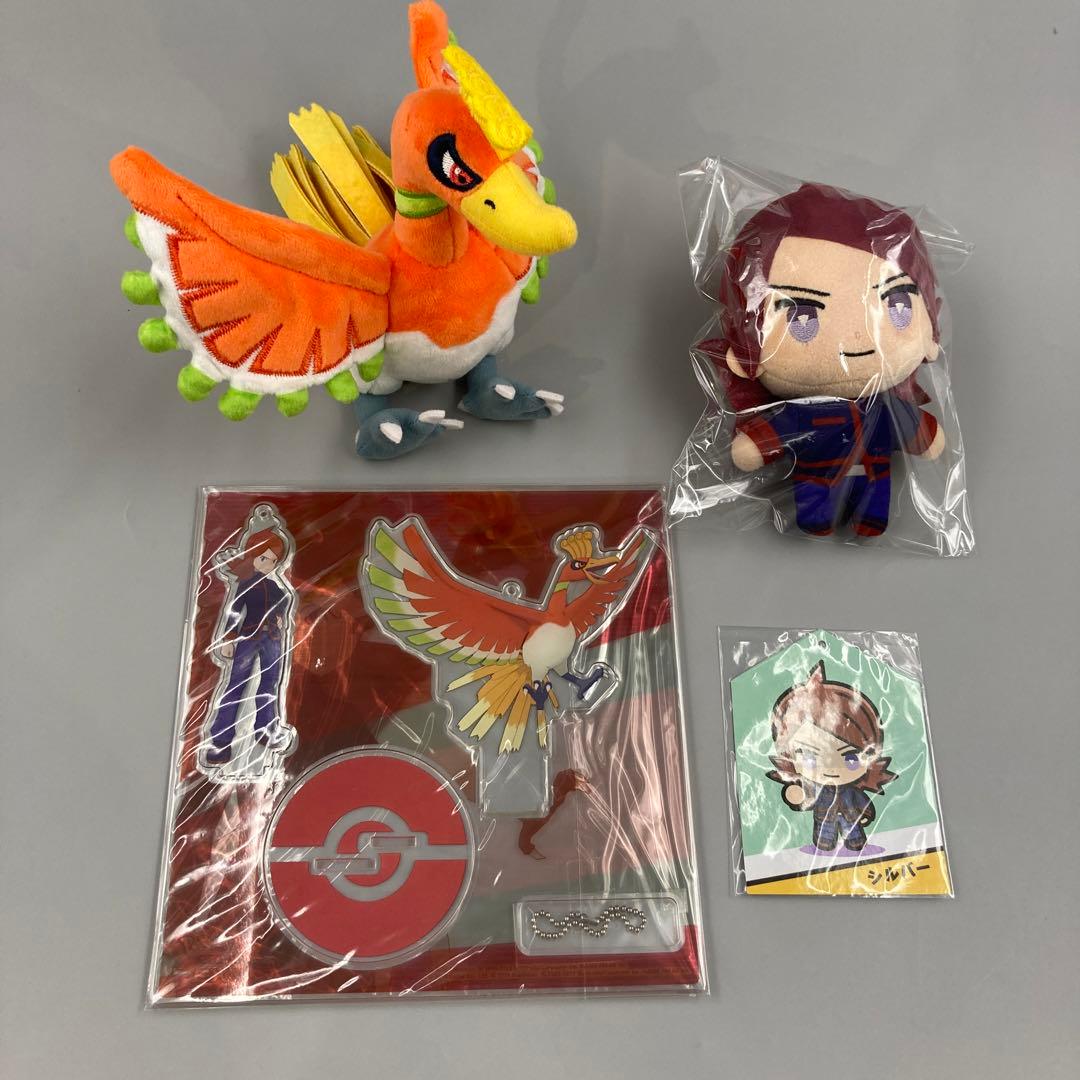 ★ポケモントレーナーズ シルバー　マスコット アクスタ ホウオウ