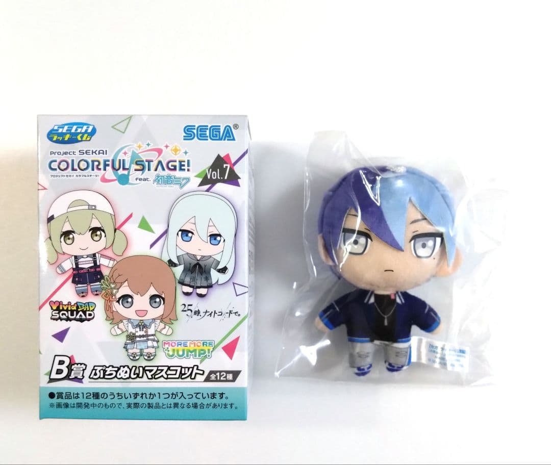 青柳冬弥】ミニ色紙54A／くじ7 ぷちぬい・アクキー・缶バッジ