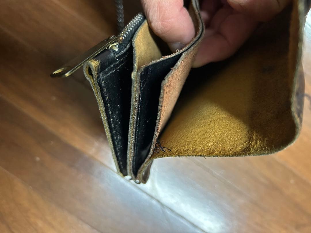 ヴィンテージトラッカーウォレット財布チェーンat last co