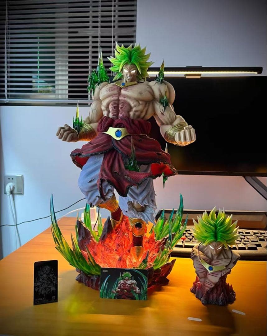 ドラゴンボール ブロリー ガレキ ガレージキット スタチュー X④⑤