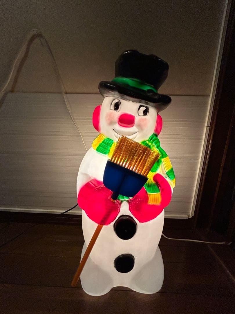 【スノーマン大型イルミネーションブローライト】